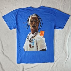 Travis Scott Mcdonalds Action Figure Tshirt